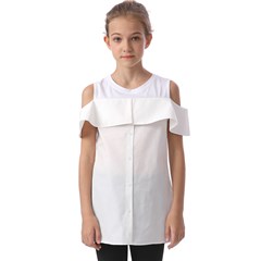 Fold Over Open Sleeve Top
