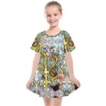 Initially Yours - The Illustrated Alphabet  B  - by LaRenard Studios Kids  Smock Dress
