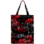 Emo Graffiti Zipper Classic Tote Bag