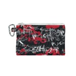 Emo Graffiti Canvas Cosmetic Bag (Small)