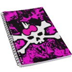 Punk Skull Princess 5.5  x 8.5  Notebook