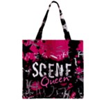 Scene Queen Zipper Grocery Tote Bag