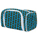 0059 Comic Head Bothered Smiley Pattern Toiletries Pouch