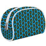 0059 Comic Head Bothered Smiley Pattern Makeup Case (Large)
