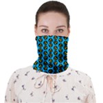 0059 Comic Head Bothered Smiley Pattern Face Covering Bandana (Adult)