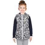 Camouflage BW Kids  Hooded Puffer Vest
