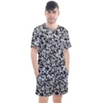 Camouflage BW Men s Mesh Tee and Shorts Set