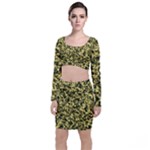 Camouflage Sand  Top and Skirt Sets
