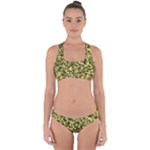 Camouflage Sand  Cross Back Hipster Bikini Set