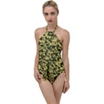 Camouflage Sand  Go with the Flow One Piece Swimsuit
