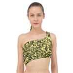 Camouflage Sand  Spliced Up Bikini Top 