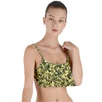Camouflage Sand  Layered Top Bikini Top 