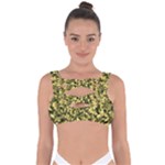 Camouflage Sand  Bandaged Up Bikini Top