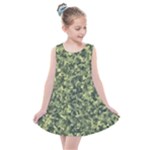 Camouflage Green Kids  Summer Dress