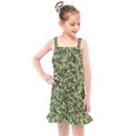 Camouflage Green Kids  Overall Dress