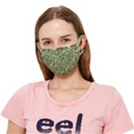Camouflage Green Crease Cloth Face Mask (Adult)