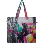 Graffiti Grunge Canvas Travel Bag