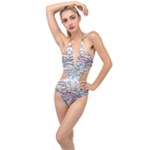 Fdc1ba90-b7a1-46db-989f-259aaa63b01a Plunging Cut Out Swimsuit