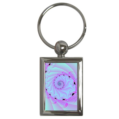 Fractal34 Key Chain (Rectangle) from mytees Front