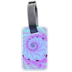 Fractal34 Luggage Tag (two sides) from mytees Back