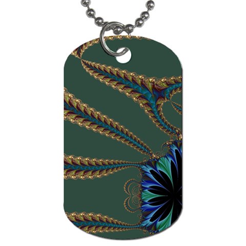 Fractal34 Dog Tag (One Side) from mytees Front