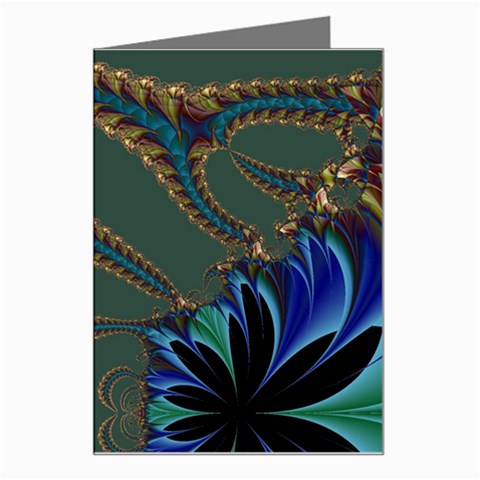 Fractal34 Greeting Card from mytees Left