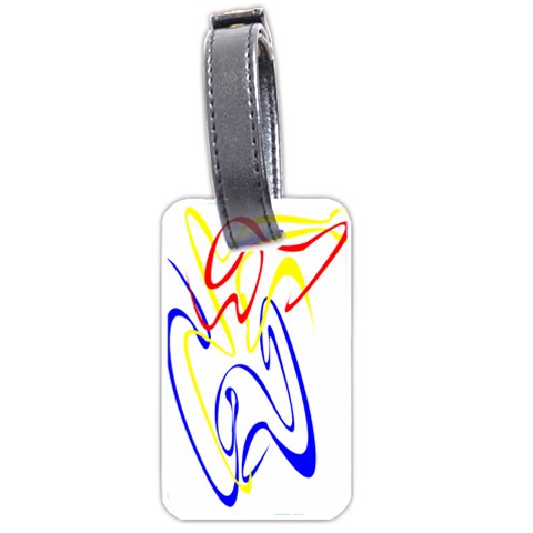 Byr Contour 2 Luggage Tag (one side) from mytees Front
