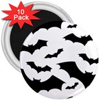 Deathrock Bats 3  Magnet (10 pack)