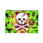 Deathrock Skull & Crossbones Cosmetic Bag (Large)