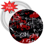 Emo Graffiti 3  Button (10 pack)