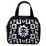Gothic Punk Skull Classic Handbag (One Side)
