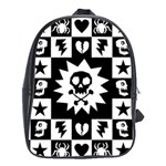Gothic Punk Skull School Bag (XL)