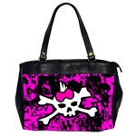 Punk Skull Princess Oversize Office Handbag (Two Sides)