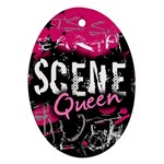 Scene Queen Ornament (Oval)
