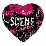 Scene Queen Ornament (Heart)