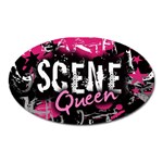 Scene Queen Magnet (Oval)