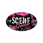 Scene Queen Sticker Oval (100 pack)