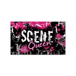 Scene Queen Sticker Rectangular (10 pack)