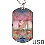 Nature And Human Forces Cowcow Dog Tag USB Flash (Two Sides) 
