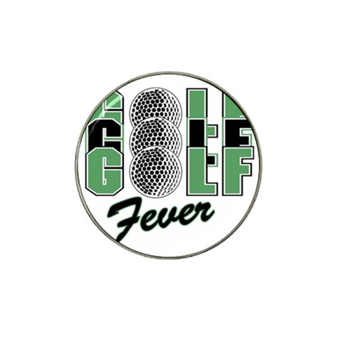 Golf Fever Hat Clip Ball Marker (4 pack) from mytees Front