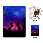Unicorn Sunset Playing Cards Single Design