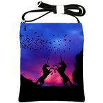 Unicorn Sunset Shoulder Sling Bag