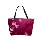 Pink Flower Art Classic Shoulder Handbag