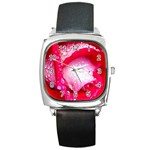 Valentines Day Square Metal Watch