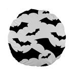 Deathrock Bats Standard 15  Premium Round Cushion 