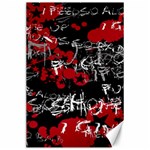 Emo Graffiti Canvas 24  x 36 