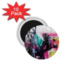 Graffiti Grunge 1.75  Magnet (10 pack) 