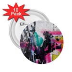 Graffiti Grunge 2.25  Button (10 pack)