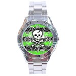 Deathrock Skull Stainless Steel Analogue Watch