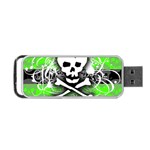 Deathrock Skull Portable USB Flash (One Side)